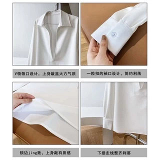 เสื้อแจ็กเก็ตแขนยาว คอวี ผ้าลูกฟูก ไม่มีกระดุม สไตล์ฝรั่งเศส วินเทจ แฟชั่นสําหรับผู้หญิง
