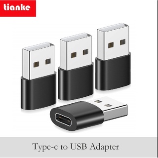 Tianke Type C เป็น USB อะแดปเตอร์ USBC เป็น A ตัวแปลงสายชาร์จ สําหรับโทรศัพท์ แล็ปท็อป