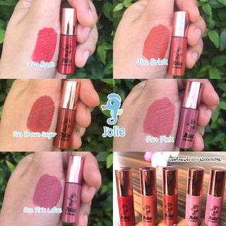 Jolie lip matte ลิปแมทแท่งมินิ ราคาหลักสิบ คุณภาพหลักร้อย ไม่มีพาราเบน ปากไม่ดำแน่นอน