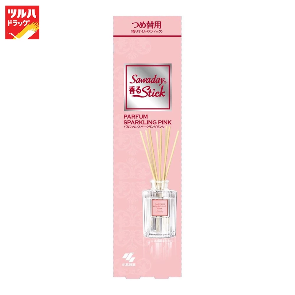 ซาวาเดน้ำหอมชนิดก้าน สปาร์คลิ่งพิง ชมพู แบบเติม/SAWADAY KAORU STICK PARFUM SPARKLING PINK - REFILL