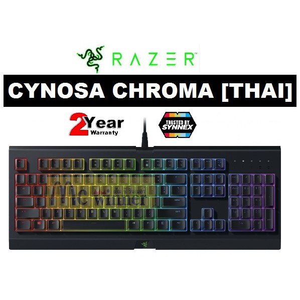 KEYBOARD (คีย์บอร์ด) RAZER CYNOSA LITE [THAI] - รับประกัน 2 ปี Synnex ...