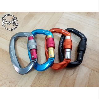 #พร้อมส่ง #Carabiner D-Shape Screw Lock