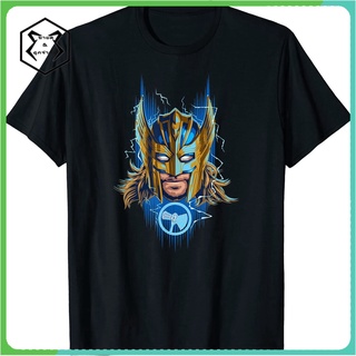 เสื้อยืด ลาย Marvel Thor Love and Thunder สีทอง สําหรับผู้ใหญ่