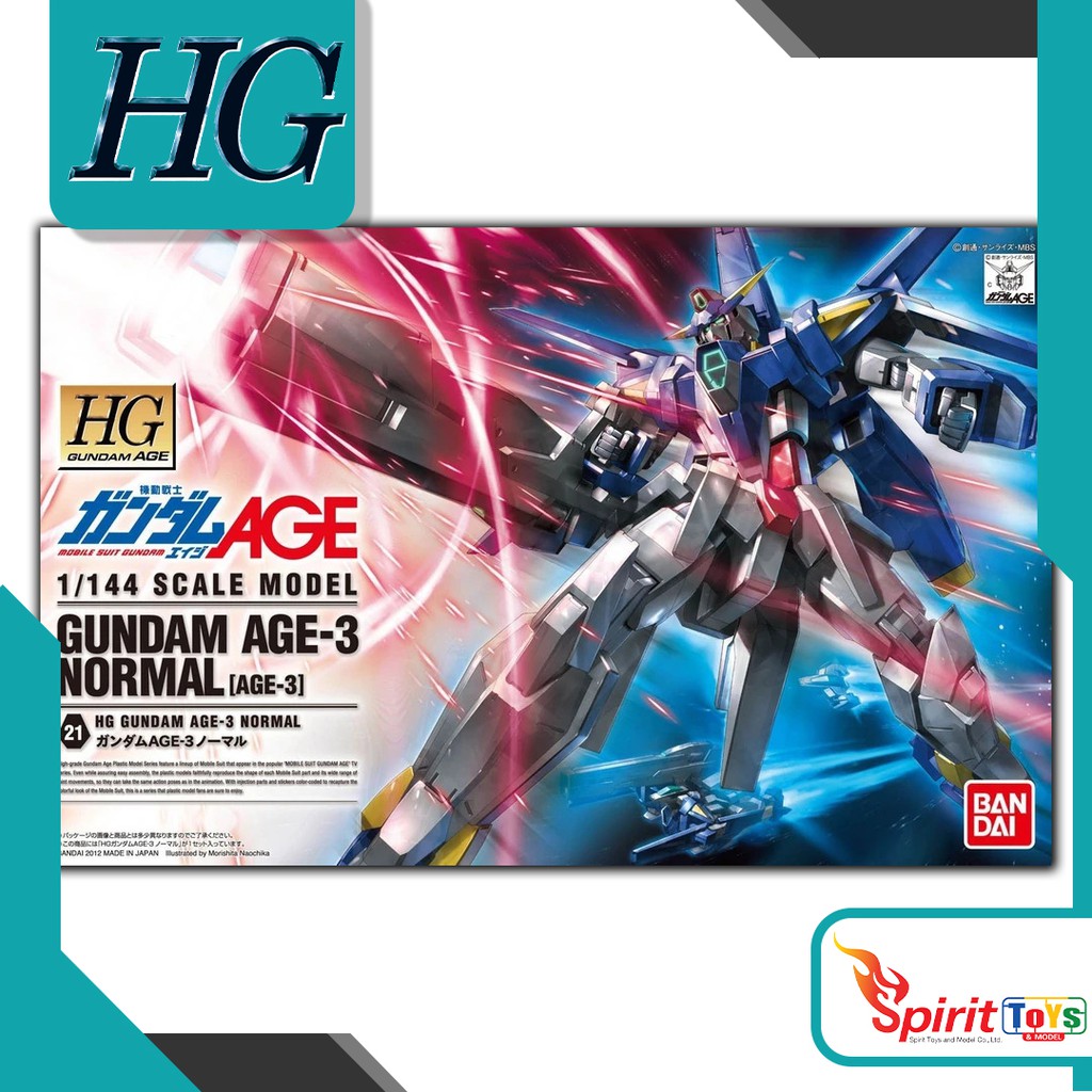 HG 1/144 Gundam AGE-3 Normal (57386)