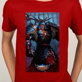 เกม Mobile Legends เสื้อยืดคอกลมแขนสั้นผู้ชาย | เสื้อยืด ชุดลำลอง | เสื้อยืดเกมมิ่ง