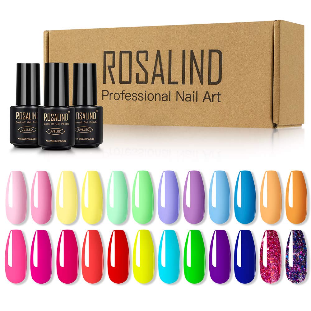 ROSALIND Cat Eye Nail Gel Polish Set Thermal Temperature Changed
