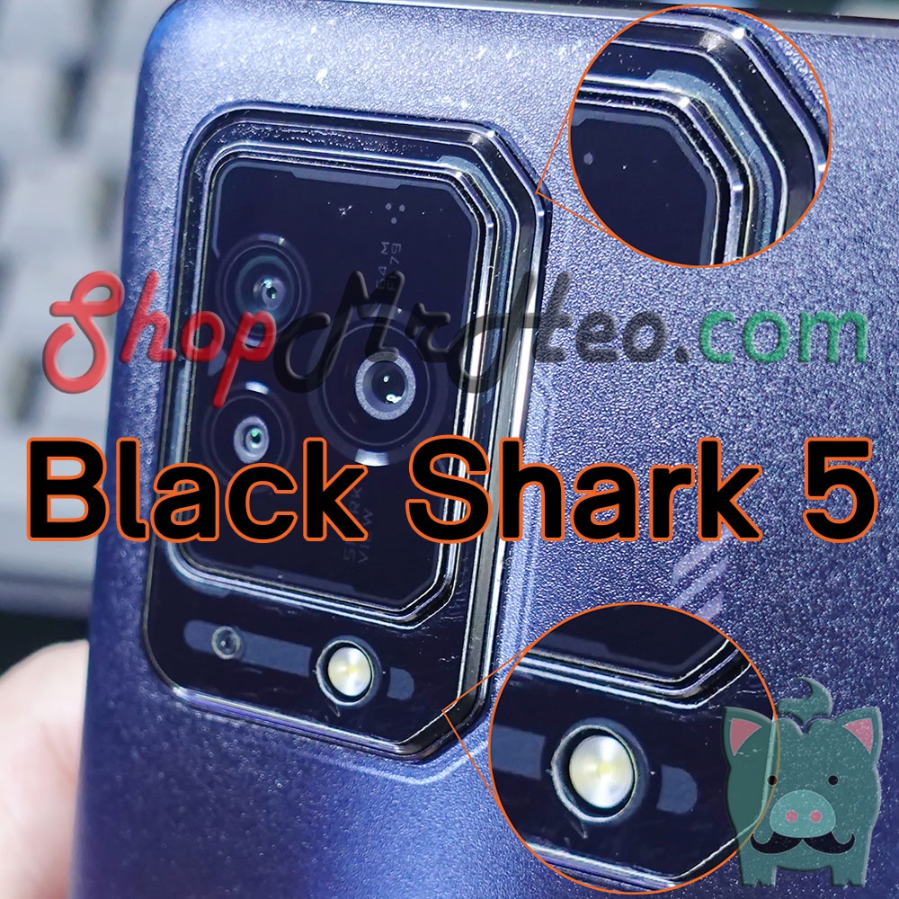 กระจกนิรภัยกล้องนาโน 2 ชุดสําหรับ Xiaomi Black Shark 5 - BS 5 - Black Shark 5 Pro - BS5 Pro