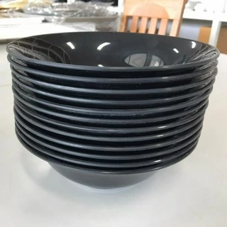 TOP ชามก๋วยเตี๋ยว ชามปากบาน พลาสติก ABS 7,8 นิ้ว สีสันสดใส น่าใช้ วัสดุหนา ทนทาน ราคาถูกโครตๆ Pack 12 ชิ้น