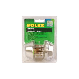 DEADBOLT 1 ด้าน SOLEX 5900-SS | SOLEX | 5900-SS กลอน Deadbolt อุปกรณ์ประตู ประตูและหน้าต่าง DEADBOLT 1 ด้าน SOLEX 5900-S