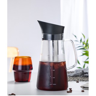 AT Cold Brew Iced Coffee Tea Maker ดริปกาแฟ เหยือกกรองกาแฟ หม้อกาแฟ เหยือกน้ำ Brewing Glass Carafe With Filter