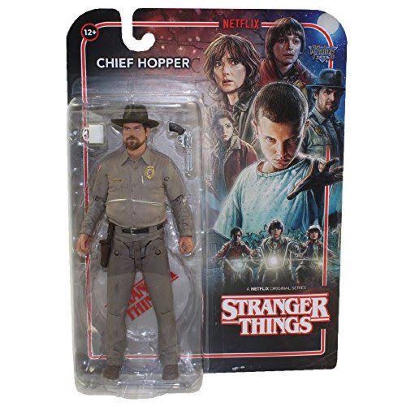 Rare item หายาก ‼️ : Stranger Things - McFarlane Toys - Chief Hopper 6" scale action-figure ของแท้ ม