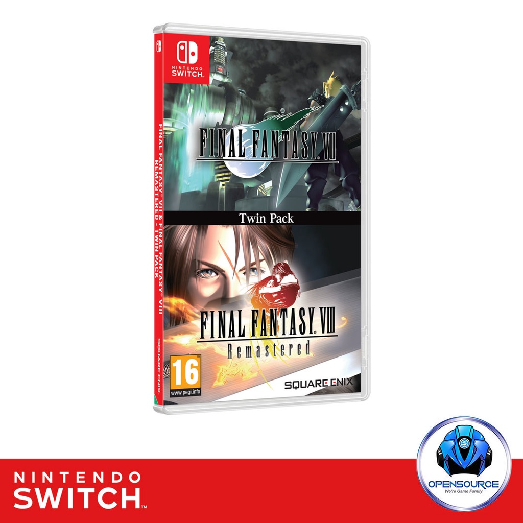 [พร้อมส่ง]Nintendo: Final Fantasy VII & VIII TWIN PACK (UK ENG) FF7 FF8 แผ่นเกม สำหรับ Nintendo Swit