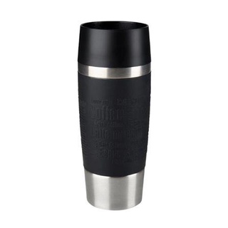 ภาชนะใส่น้ำ กระติกสุญญากาศ TEFAL TRAVEL MUG 0.36 ลิตร สีดำ ใช้สำหรับใส่เครื่องดื่ม