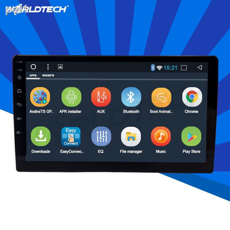ถูกที่สุด !! Worldtech WTDDN9ANDNEW Android Car Audio System 9inch IPS Screen with Mirror