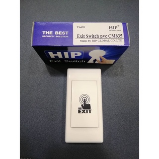 HIP Cm 635 Exit Switch HIP Cm635 ปุ่มกดออกสำหรับชุดควบคุมประตู