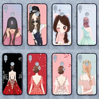 เคส Xiaomi Redmi Note 7 ลายผู้หญิง ขอบนิ่มหลังแข็งมือถือ เคสสกรีน uv Case เคส TPU ไม่ขูดตัวเครื่อง ไม่กัดขอบ ปกป้องมือถ