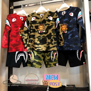 ⭐️(No.7)w20-21 Bapekids  เสื้อกันหนาวเด็กผู้ชาย เสื้อแขนยาวเด็กโต 100-140 (Re-order)