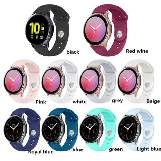 Xumu For Samsung Galaxy Watch 4 3 Active 1 2 40mm 44mm Soft Silicone Sport Band Galaxy Watch 4 Classic 42mm 46mm Replacement Strap 41MM 45MM