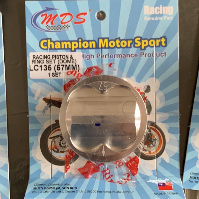 Y15 / FZ150 / Y15ZR FORGED PISTON 57MM 62MM 63MM 65MM ชุดโดม