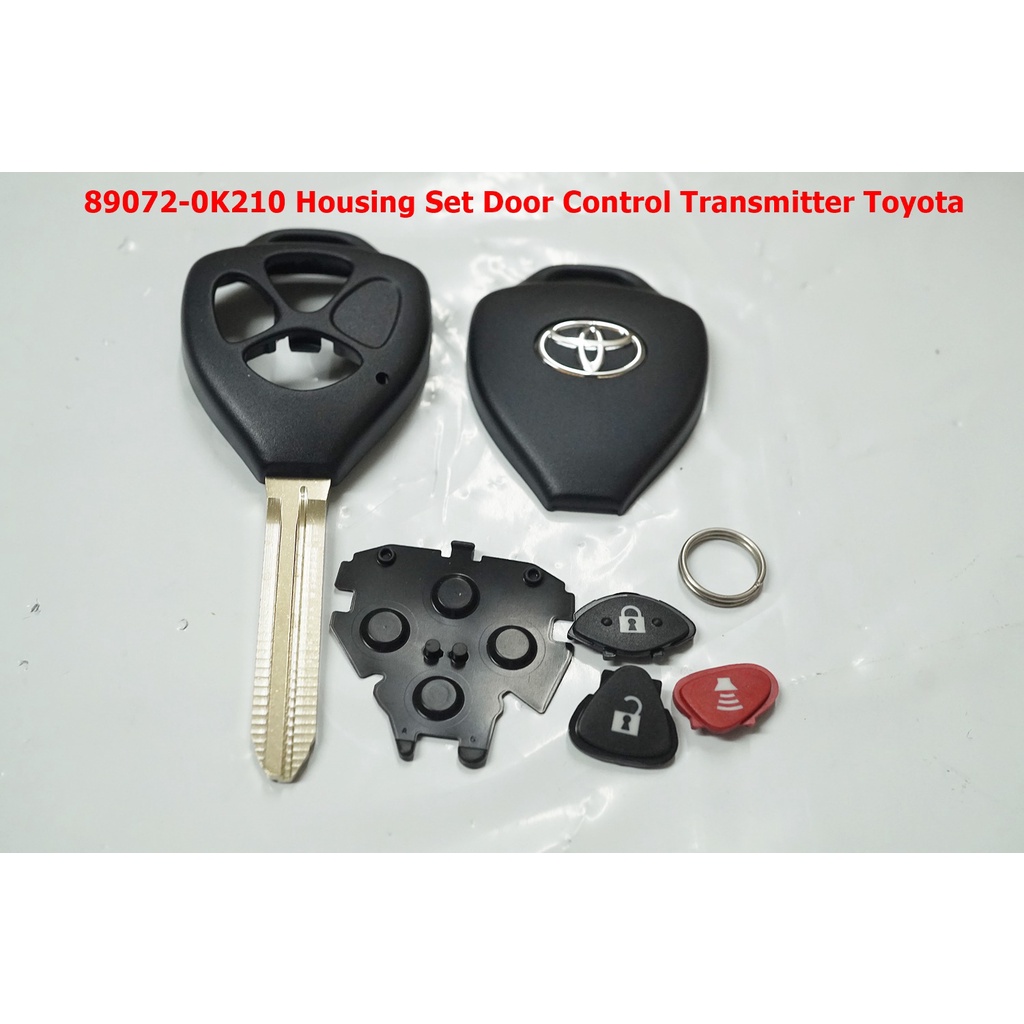 L-89 ของแท้ชุดกรอบกุญแจแบบ3ปุ่มสำหรับ Toyota Vigo Fortuner และบางรุ่น - รูปที่ 2