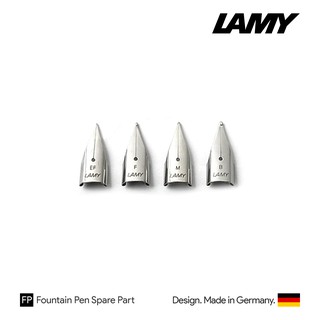 Lamy Z50 Blank (Chrome Steel Nib) - หัวปากกาลามี เหล็ก สีเงินโครม สำหรับ Lamy Safari, Al-Star etc.