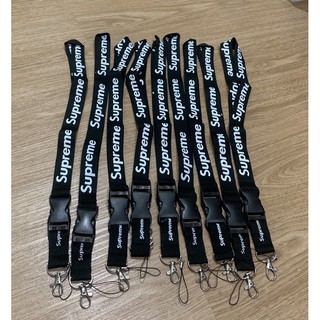 สายคล้องคอ Sup Lanyard สีดำ ตำหนิ