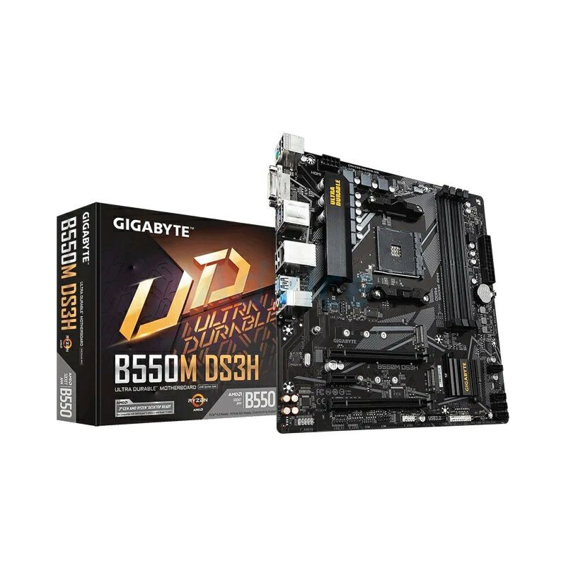 เมนบอร์ด GIGABYTE B550M DS3H ประกันเหลือ 2 ปี