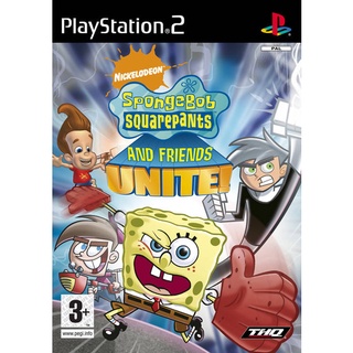 Nickelodeon SpongeBob SquarePants and Friends Unite! แผ่นเกมส์ ps2