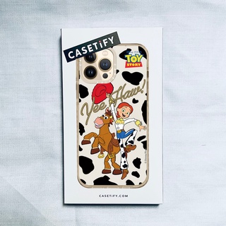 Casetify X Disnep PIXAR TOY STOORY Jessie Beige เคส IPhone 14 13 12 11 Pro MAX Mini XS MAX XR X SE 6 6S 7 8 Plus เคสนิ่ม