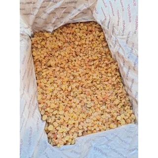ลูกเกดเหลือง 10kg Lot ใหม่ สะอาด เกรด AAA มีเลขที่ อ.ย.