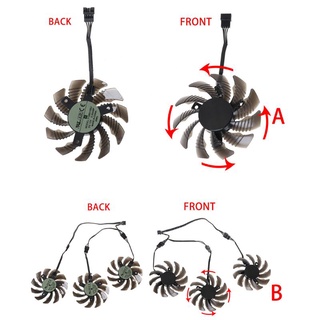 R* 1 3 ชิ้น 75 มม. T128010Su พัดลมระบายความร้อน 4Pin แบบเปลี่ยน สําหรับ Gigabyte AORUS GTX 1060 1070 1080 G1 GTX 1070Ti 1080Ti