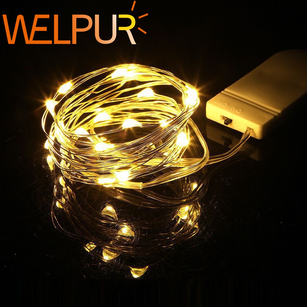 【Battery Inclued】Decorative lights 2 meters room decoration lights LED decorative lights waterproof 