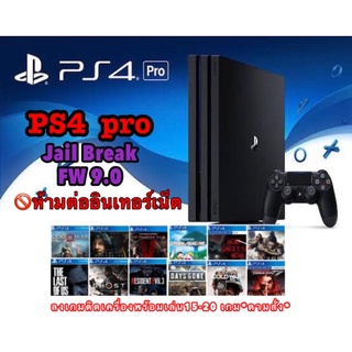 PS4pro บอร์ด 72 1TB (ครบกล่อง)‼️ลงเกมส์ติดเครื่อง 15-20 เกมส์‼️