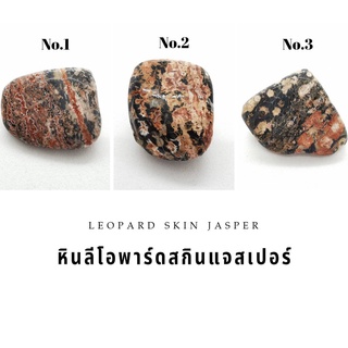 หินลีโอพาร์ดสกินแจสเปอร์ขัดเงา Leopard Skin Jasper