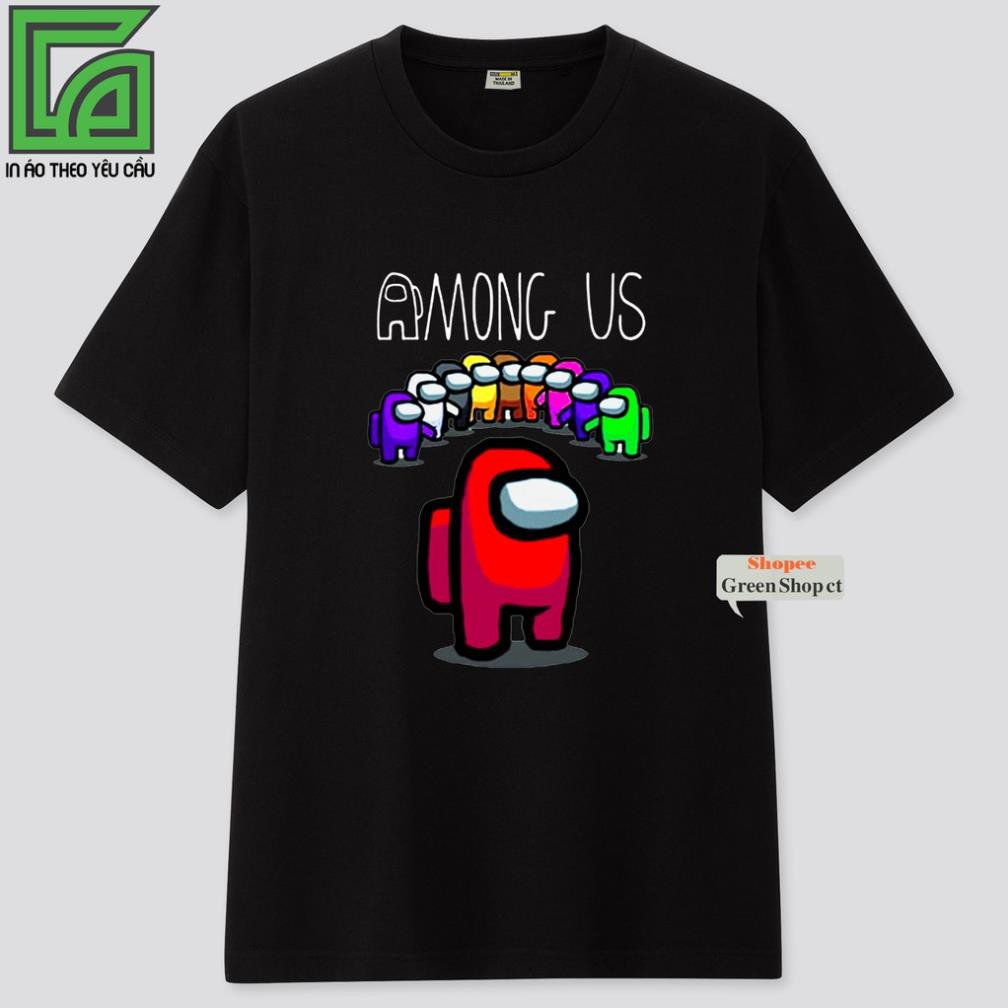 สินค้าใหม่ - AMONG US GAME PRINTED T-SHIRT THAI COTTON FABRIC S116 - ซื้อเลย