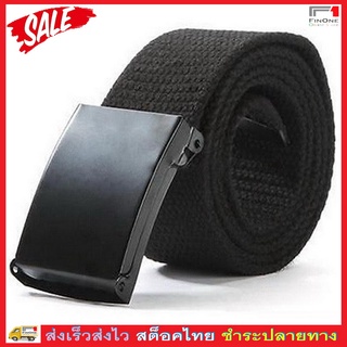 Fin 1 เข็มขัดผู้ชาย Mens Belt เข็มขัดผ้าแคนวาส 2198