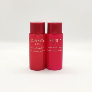 INFINITY KOSÉ INTENSIVE WRINKLE LOTION / EMULSION 30 ml. โลชั่น/อิมัลชั่น บำรุงผิวช่วยต่อต้านริ้วรอยแห่งวัย