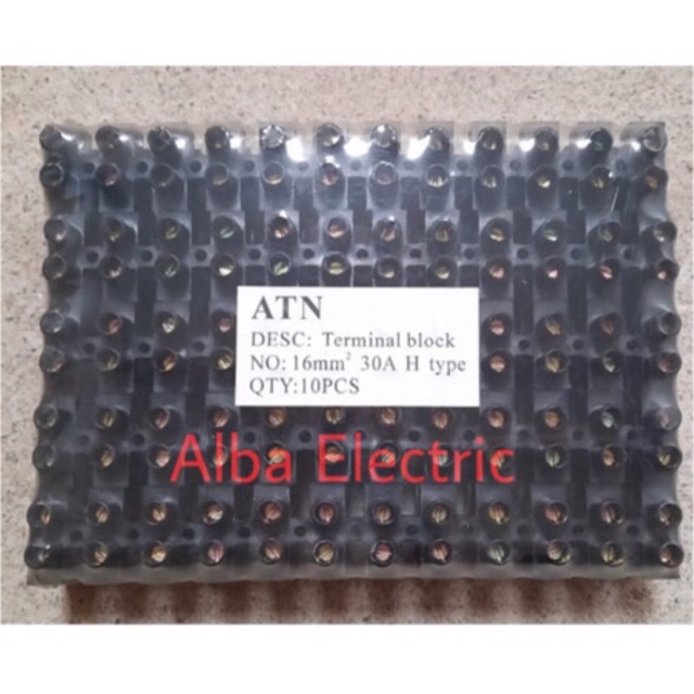 TERMINAL BLOCK 16mm 30A ATN / TERMINAL BLOCK 16mm 30A