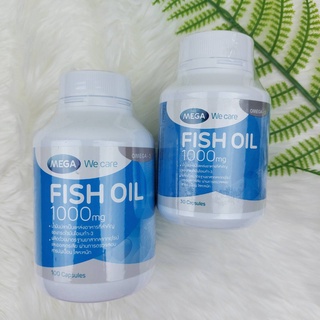 เมก้า วีแคร์ น้ำมันปลา 1000 มก.Mega Wecare Fish oil 1000 mg