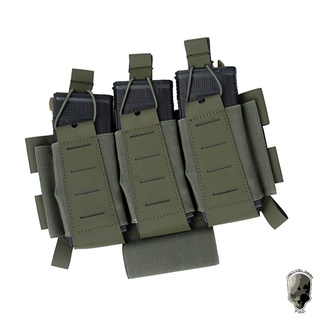 Tmc Tactical MOLLE แผงด้านหน้า พร้อมกระเป๋านิตยสาร แบบยืดหยุ่น 556 ช่อง 3637