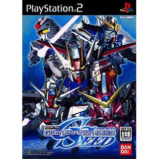 แผ่นเกมส์PS2 [SD Gundam G Generation Seed] เกมเพล2 กันดั๊ม***ส่งไว***