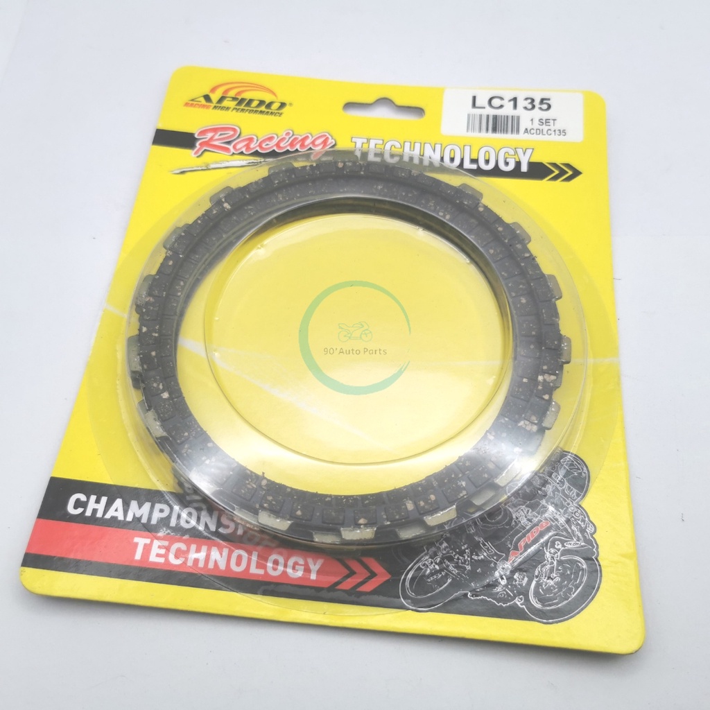 APIDO CLUTCH PLATE CLUTCH DISC YAMAHA LC135 135LC
