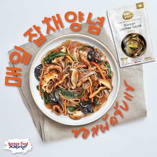 เมอิล ซอสจับแช ซอสผัดวุ้นเส้นเกาหลี สำเร็จรูป Maeil Korean Japchae Sauce  잡채양념 100g