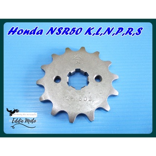 HONDA NSR50 K L N P R S FRONT SPROCKET (14T) "JOMTHAI"  // สเตอร์หน้า (14 ฟัน) จอมไทย 14-1503 สินค้าคุณภาพดี