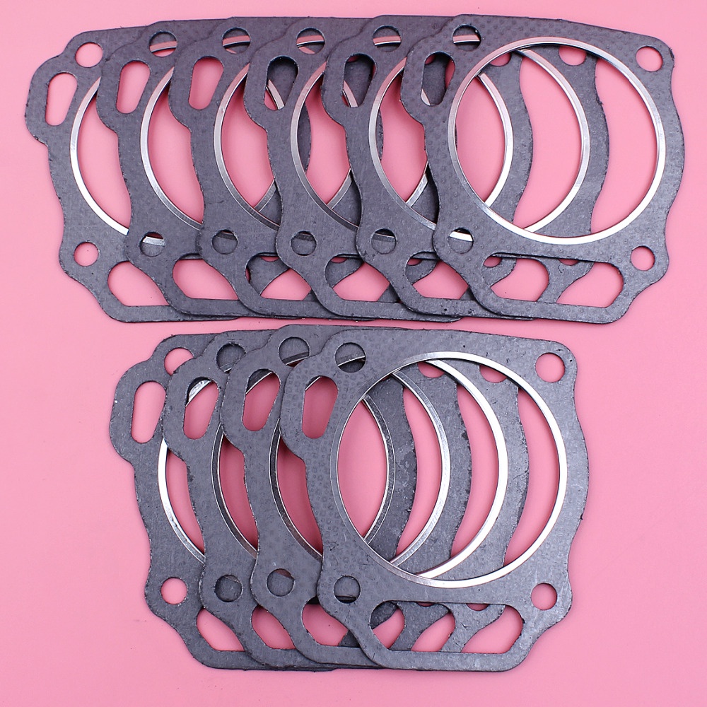 10pcs/lot Cylinder Head Gasket For Honda GX390 13HP 188F GX 390 Gas Engine Motor Spare Part 12251-ZF