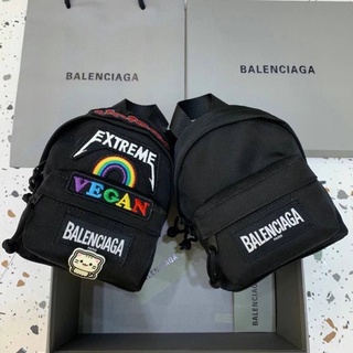 กระเป๋าสะพาย บาเลนเซียก้า mini backpack in black Size 13cm