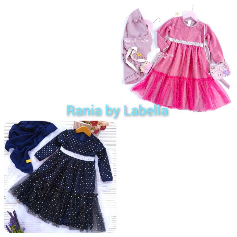 GAMIS LABELLA RAANIA PINK FANTA, NAVY SIZE 3-4 YEARS, 8-9 YEARS
