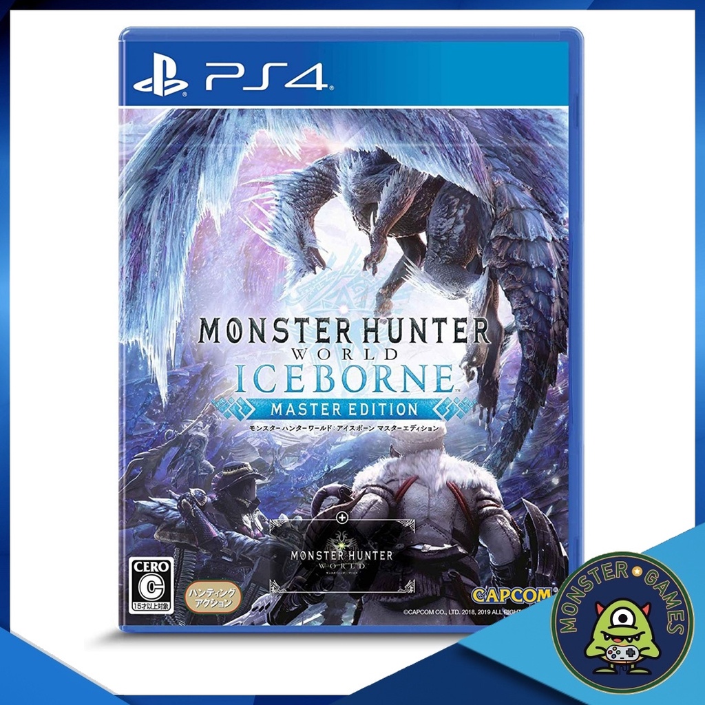 Monster Hunter World Iceborne Master Edition Ps4 Game แผ่นแท้มือ1!!!!! (Monster Hunter Ice Borne Ps4