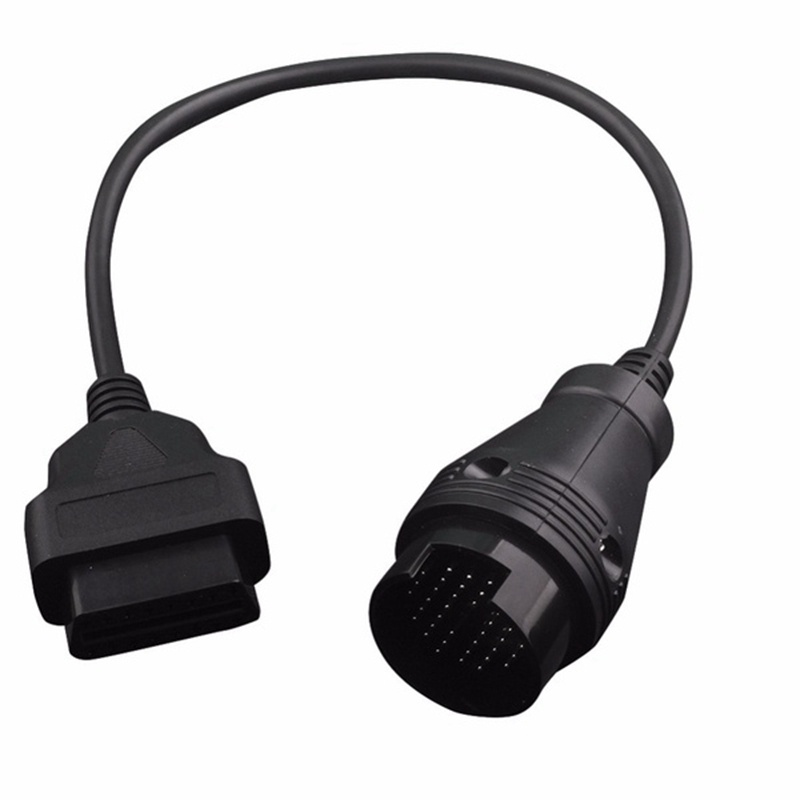 อะแดปเตอร์วินิจฉัย Benz MB 38 Pin to 16 Pin OBD2 OBD II สําหรับเชื่อมต่อ Mercedes 38 Pin OBD 38Pin