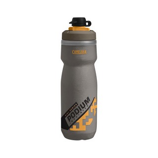 กระติกน้ำ Camelbak รุ่น Podium Chill 21oz ปี 2019 Dirt Series Shadow Grey / Sulphur 2019 , สีดำ , สีแดง